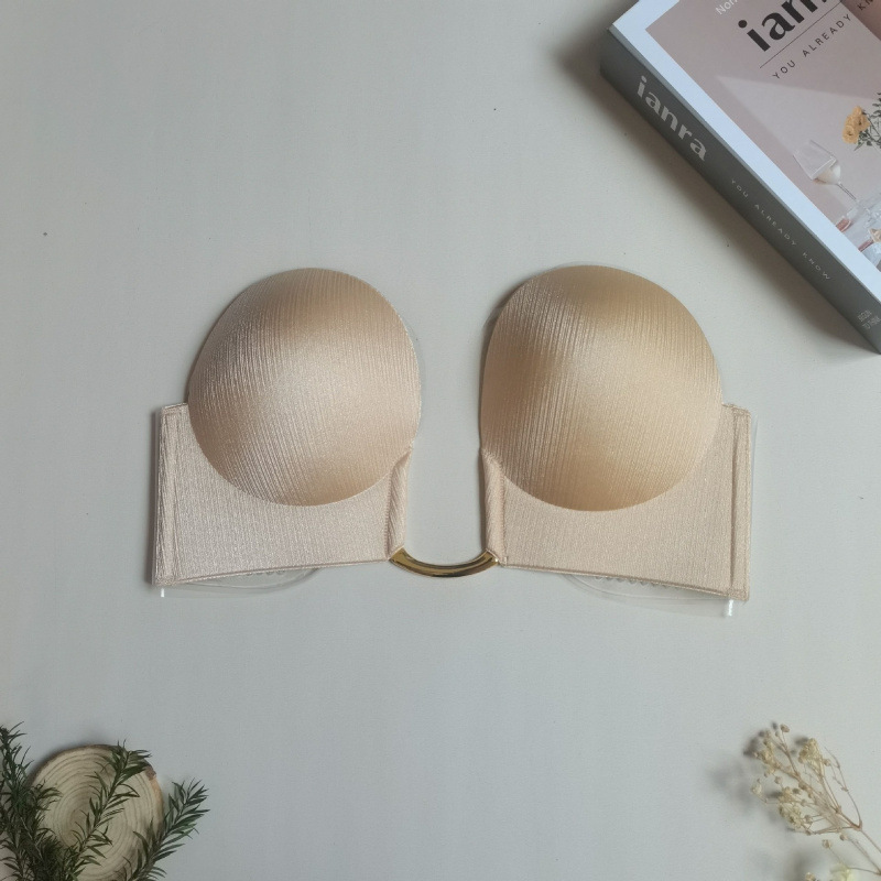 2026 Cross-Border New European and American Adhesive Lift Bra Push-Up Invisible Adhesive Lift Bra