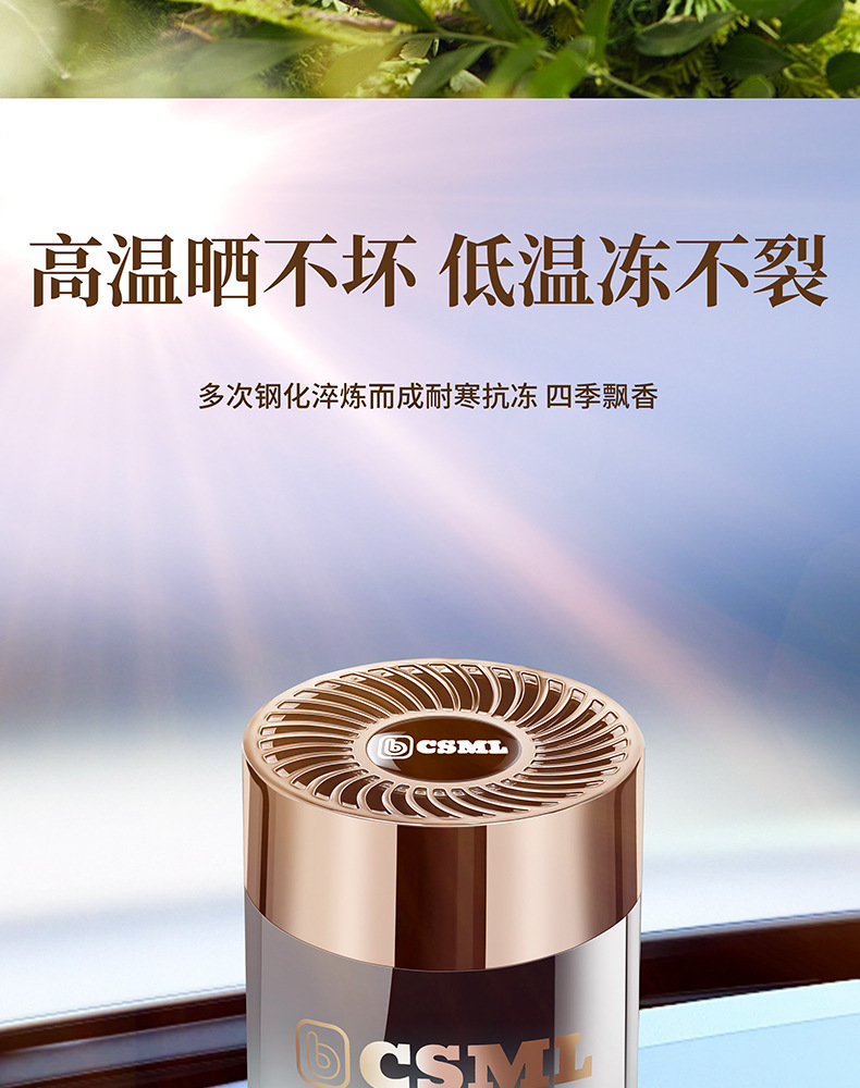 Car Aromatherapy Wholesale Car Home Dual-use Perfume Ornaments Special Odor Removal High-stop Solid Long-lasting Car Interior Balm