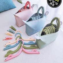 收纳包旅行可折叠衣架酒店便携式旅游出差神器儿童成人通用晾衣架