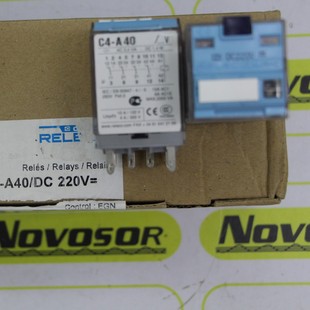 Releco C4-A40 220Vdc Relay Consult before Ordering Futures