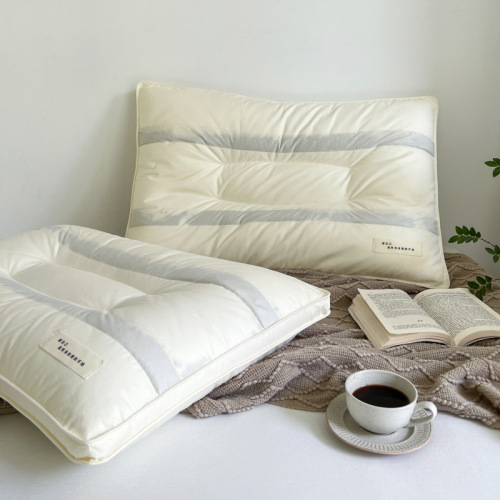 Cassia seed sleep pillow woody household thin pillow women's neck pillow single cervical vertebra support sleep pillow core wholesale