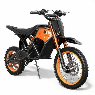 In-stock at US overseas Elektrikli motosikletlər - orange-48v