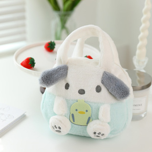 Manufacturer Wholesale Cartoon Plush Toy Bag 25cm 8inch Grabber Doll Girl Handbag Holiday Gift