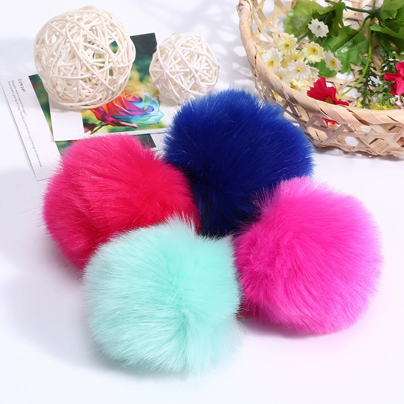 Имитация меха кролика мяч брелок кулон Южная Корея Женская Высококачественная Милая сумка Пряжка аксессуары производители оптом