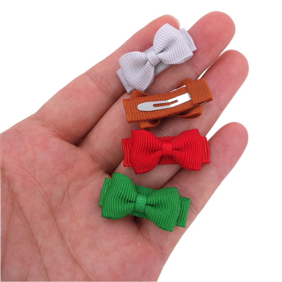 European and American Baby Fetal Hair Small Hairpin Bangs Small Bow Hairpin Little Girl Side Clip Water Drop Clip Hair Accessories