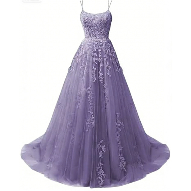 European and American Cross-Border Long Ball Gown New Style Lace Appliqué Puffy Tulle Dress Foreign Trade Women's Wedding Mesh Dress European and American Cross-Border Long Ball Gown New Style Lace Appliqué Puffy Tulle Dress Foreign Trade Women's Wedding Mesh Dress