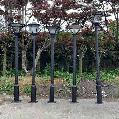 简约LED庭院灯头小区景观花园园林户外防水庭院路灯异形庭院灯