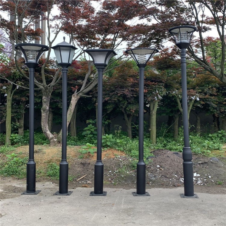简约LED庭院灯头小区景观花园园林户外防水庭院路灯异形庭院灯