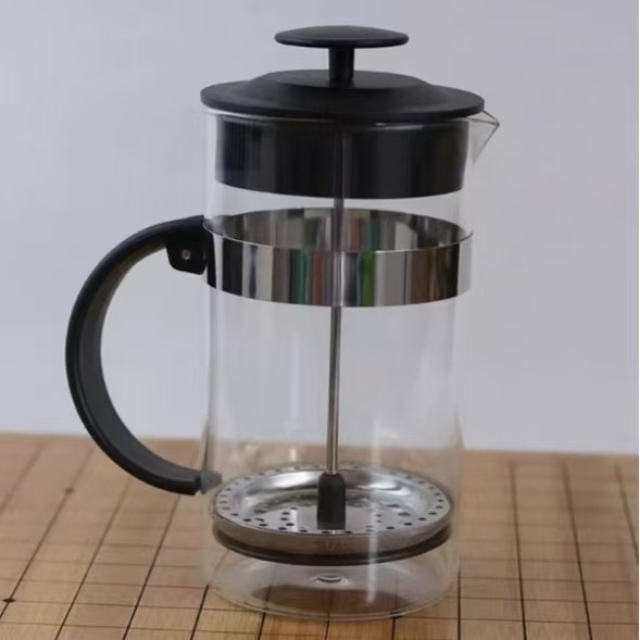 手冲咖啡壶法压壶家用法式滤压壶玻璃冲茶器手压过滤杯冲泡冷萃壶|undefined