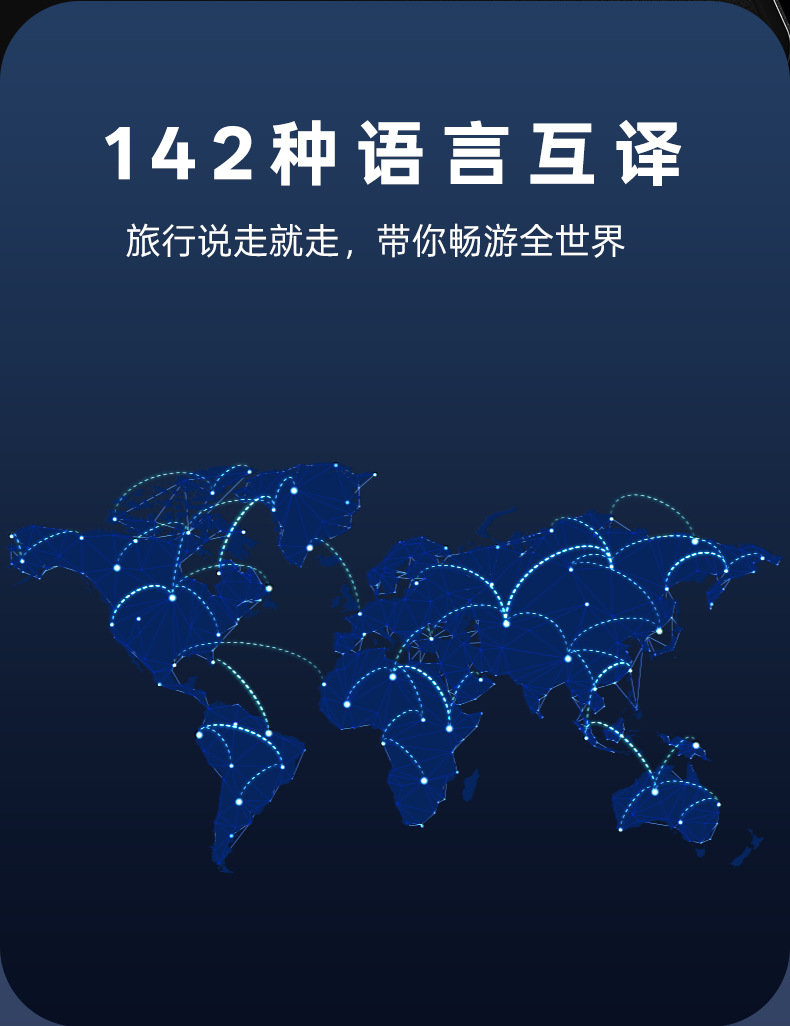 智能AI翻译机拍照离线翻译器出国旅游同声传译外贸跨境版多国