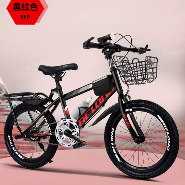 Black and red [single speed] top configuration + basket + shelf ✓