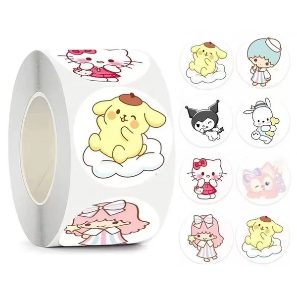 Second generation Sanrio [500 stickers per volume]
