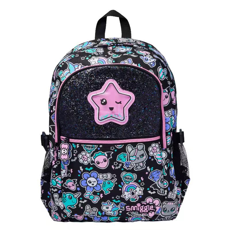 Australia smiggle mochila escolar para estudiantes de primaria y secundaria mochila para niños bolsa de ocio al aire libre mochila de dibujos animados de gran capacidad