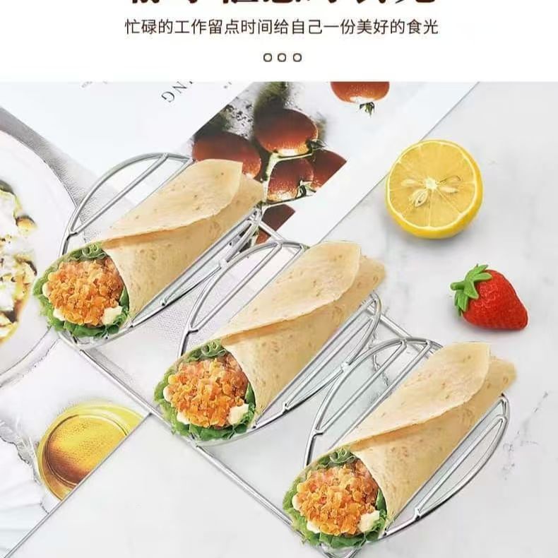 Stainless Steel Mexican Pancake Rack, Corn Tortilla Rack, Stainless Steel Mexican Tortilla Rack, Cross-Border Stainless Steel Tortilla Rack