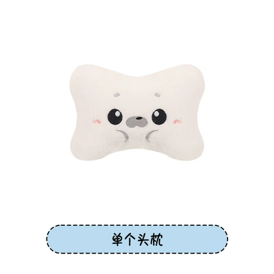 Seat cushion, seat cover — Three-Piece Set, with Optional Car Ventilation Cushion - a-seal-headrest