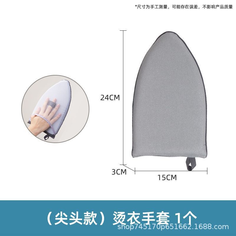 Tabla de planchar portátil transfronteriza para uso doméstico, almohadilla de aislamiento resistente a altas temperaturas, almohadilla pequeña portátil para colgar guantes, aislamiento térmico y anti-quemaduras.