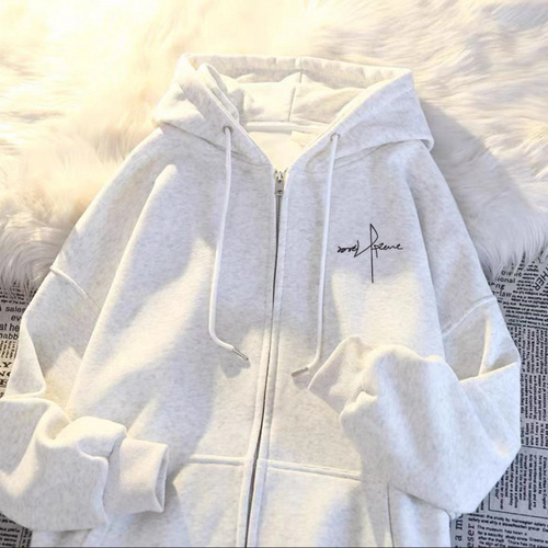 Lazy-style Hooded Sweatshirt Outerwear New Winter Loose Matchable Design Knit Top Trend Brand