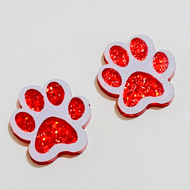 Original Design Letter Heart Shape Wood Stoving Varnish Womenu0027S Ear Studs 1 Pair