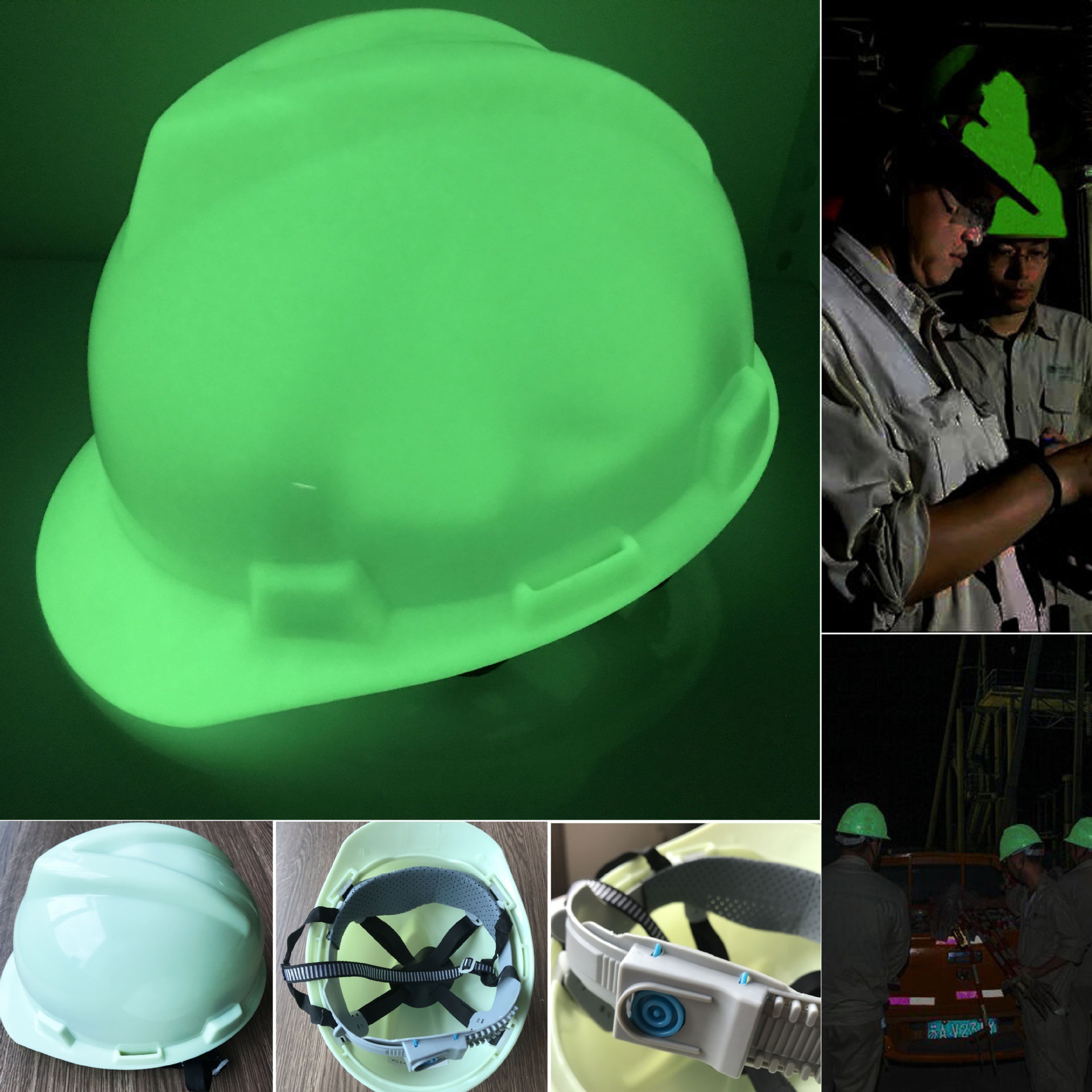 夜光安全帽尺寸可定淼森厂家直发夜光荧光帽
