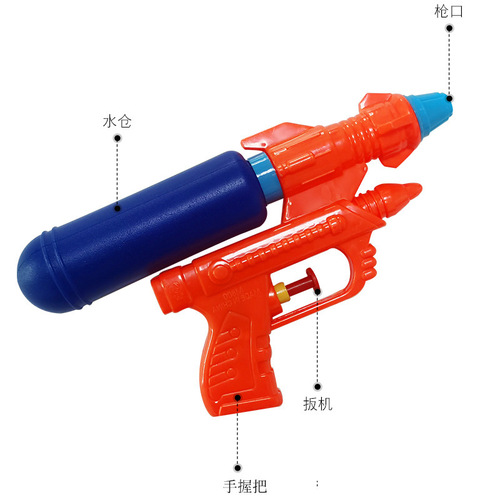 Children's water gun summer beach water toy baby small water gun wholesale summer plastic stall supply outdoor