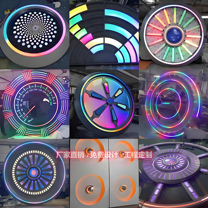 lámpara de módulo de videojuegos de ciudad de videojuegos de pared decoración de luces de internet café módulo de luces ktv pasillo de animación de ciudad de modelado de luces