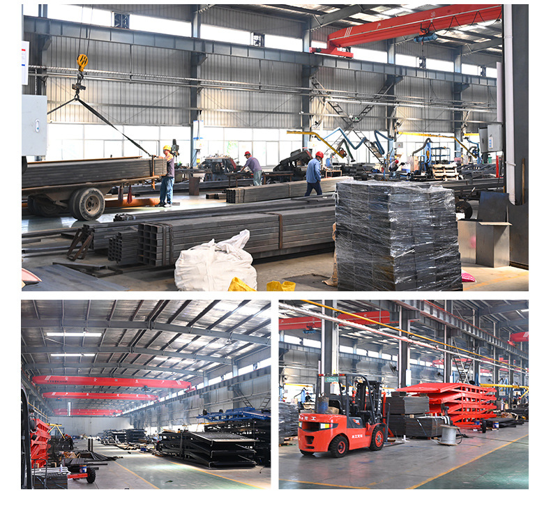 Fixed scissor lift warehouse workshop lifting platform electric hydraulic fixed scissor lifting platform
