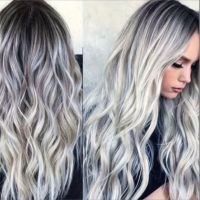 020 gradient silver gray