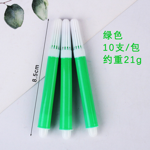 T Mini Watercolor Pens for Painting and Doodling, Washable Bulk Watercolor Pens for Children, 12-Color Set for Primary School Students, Test Watercolor Pens