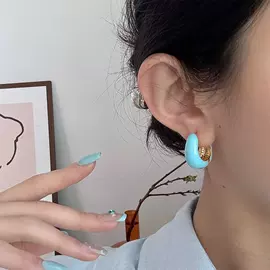 耳钉;项链;耳环