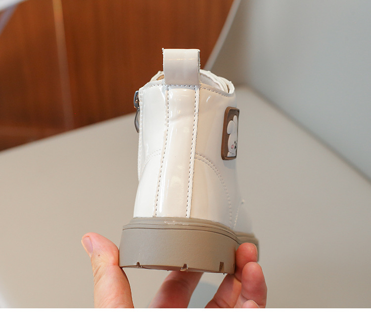 Kinder 2024 Trendy Fashion Mädchen Vielseitige Martin Jungen Frühling und Herbst Britischen Stil Kurze Stiefel_voghion.com