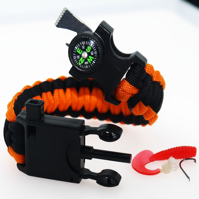 Umbrella Rope Bracelet Outdoor Multifunctional Fishing Gear Bracelet Survival Bracelet Adventure Mountaineering Seven-core Umbrella Rope Mountaineering Bracelet Umbrella Rope Bracelet Outdoor Multifunctional Fishing Gear Bracelet Survival Bracelet Adventure Mountaineering Seven-core Umbrella Rope Mountaineering Bracelet