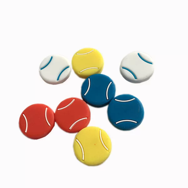 Flat tennis spot racket shock absorber tennis racket shock absorber silicone personality shock absorber