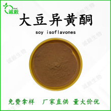 大豆异黄酮40%大豆胚芽提取食品级保健品原料大豆提取物厂家现货