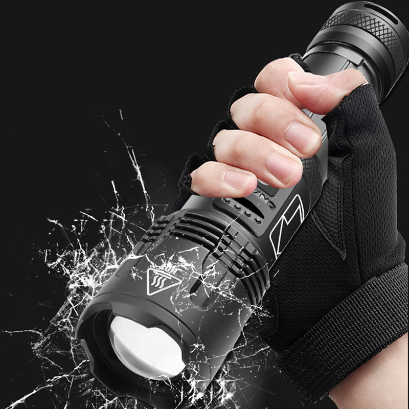 Transfronterizo P99 linterna de luz TYPE-C carga P70 luz de luz multifunción al aire libre