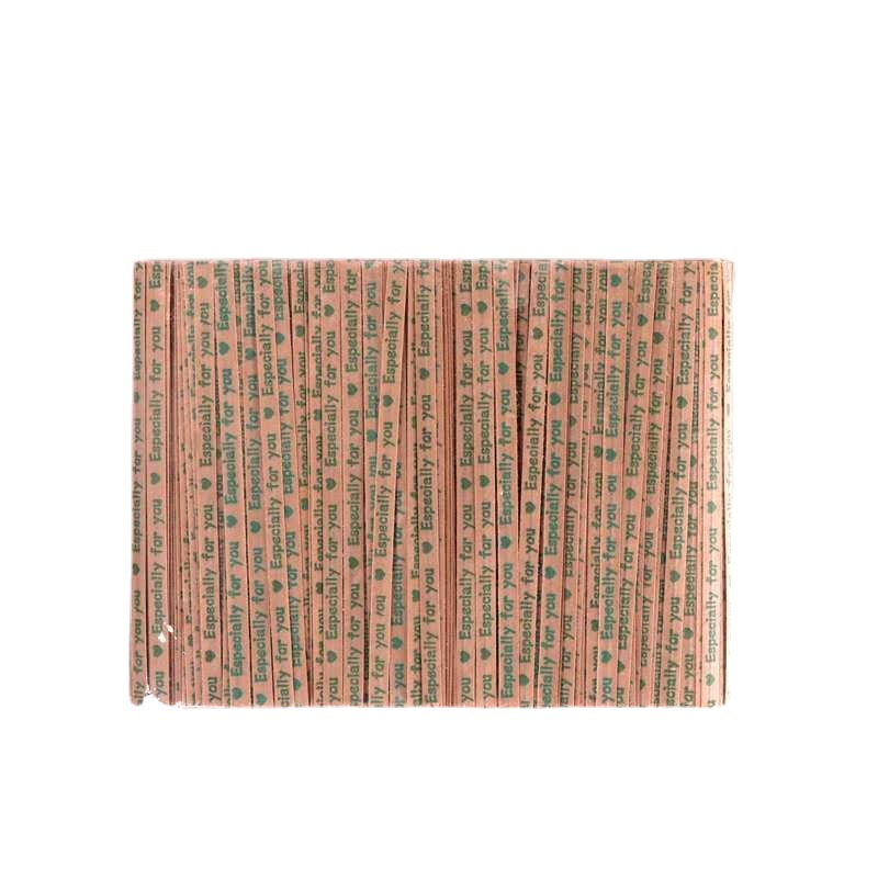 厂家供应9厘米吐司袋餐包盒牛皮纸扎丝扎带扎线100支小包烘焙用品