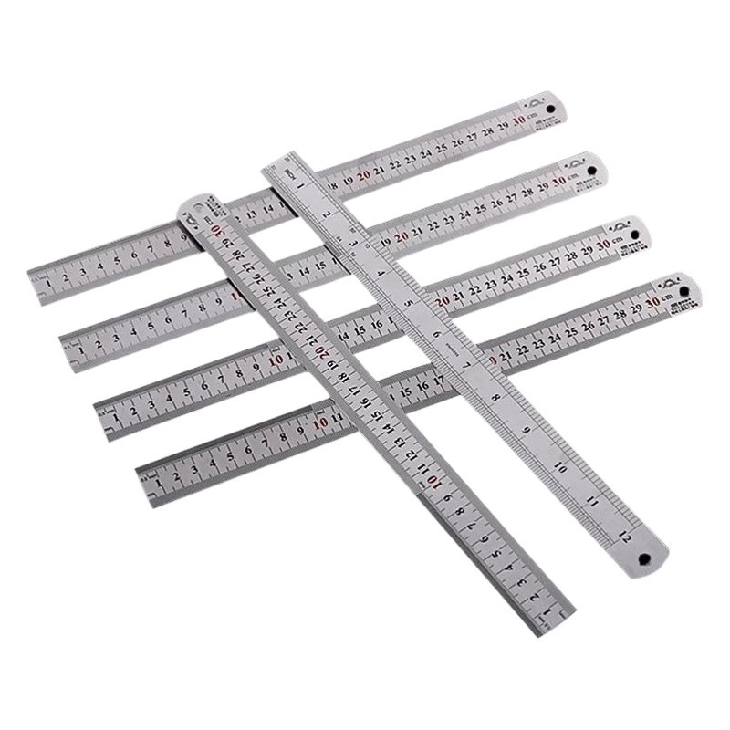 Стальная линейка Wino 150 Стальная линейка 500 Линейка из нержавеющей стали утолщенная линейка стальная линейка