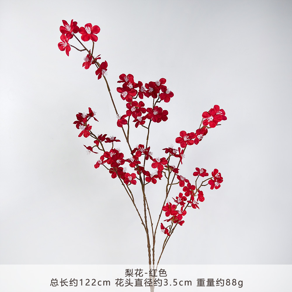 Mj-peach blossom-red
