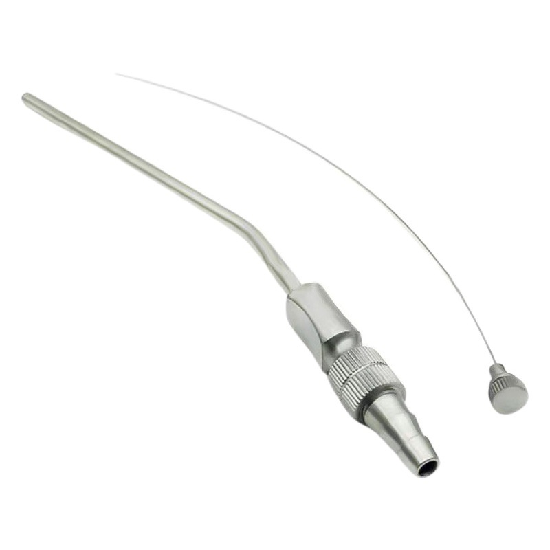 Tubo de succión de saliva de acero inoxidable para materiales dentales transfronterizos, tubo de succión de saliva de metal, cabezal de succión de metal, tubo de succión para cirugía de implantes.