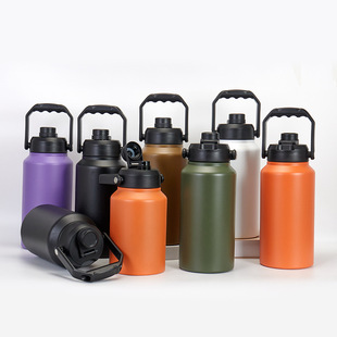 3L large capacity stainless steel dry ice bucket portable portable kettle outdoor camping ice bucket insulation cold storage bucket