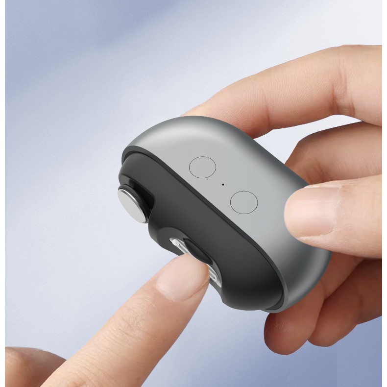 Cross-Border Rechargeable Multifunctional Nail Clipper for the Elderly and Children, Universal Anti-Pinch Electric Bright Manicure Clipper