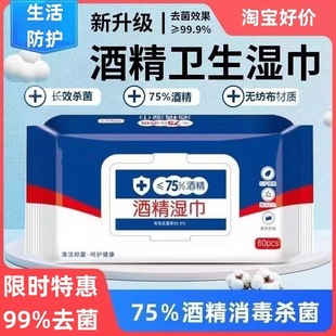 Large Pack of Wet Wipes Containing Alcohol Disinfection Wipes for Office and Household Hygiene Special Wet Wipes Cotton Pads Free Shipping