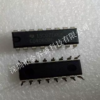 CD4060BE 二进制计数器 DIP-16 全新原装进口