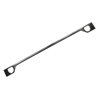 Suitable for Lynk & Co 900 Rear Guard, Rear Trunk Guard, Decorative Protection Bright Strip, Metal Guard Plate Modification Parts (Other Automotive Interior Supplies) - lk900-metal-back-guard-black-brushed-1-piece