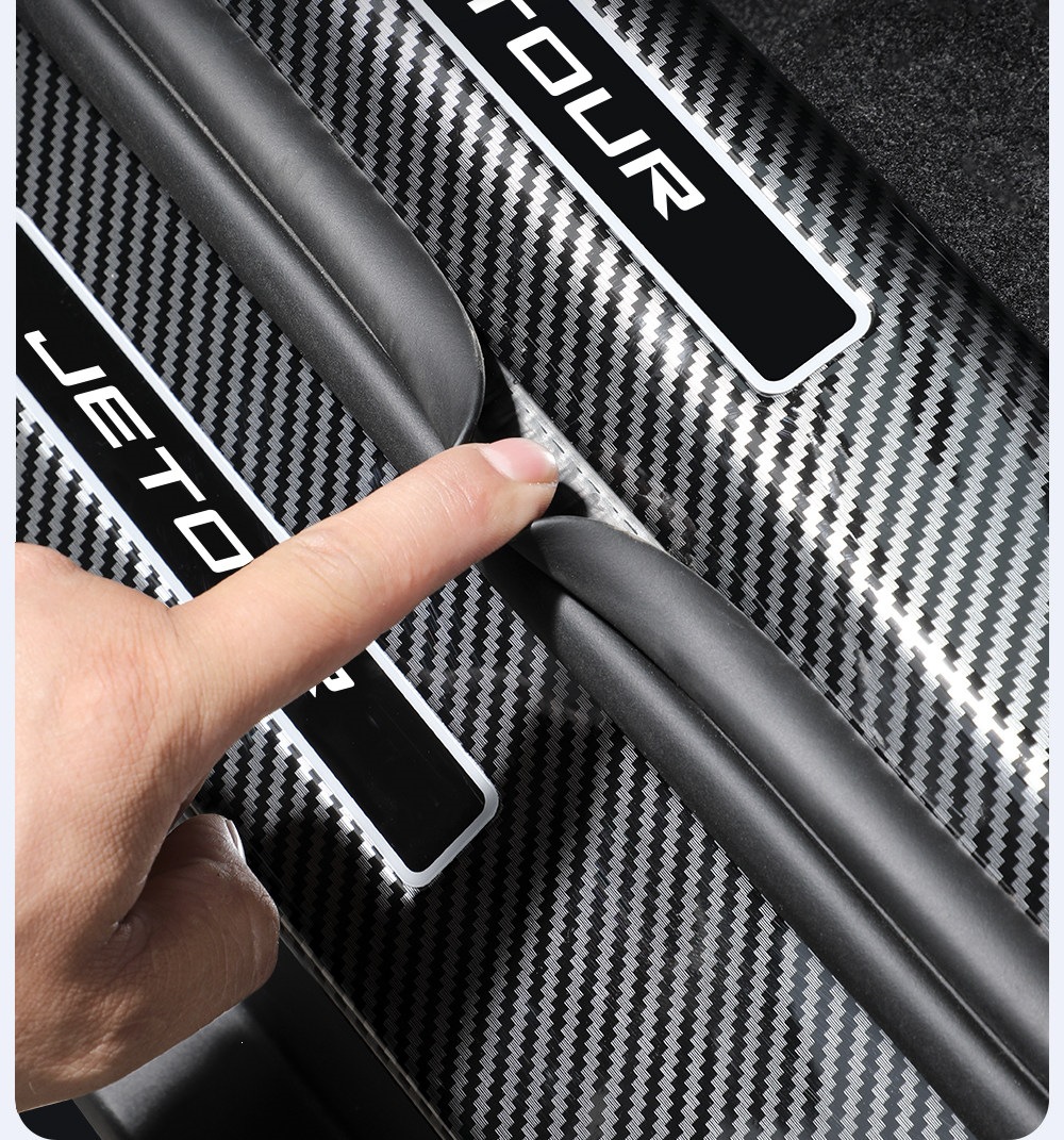 Suitable for Jetour X70 PLUS: door sill protectors, welcome mats, trunk protectors, interior trim, and decorative accessories for modification