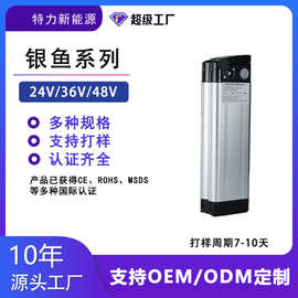 源头厂家 银鱼款24V/36V/48V电动车电池代驾车三轮车自行车锂电池