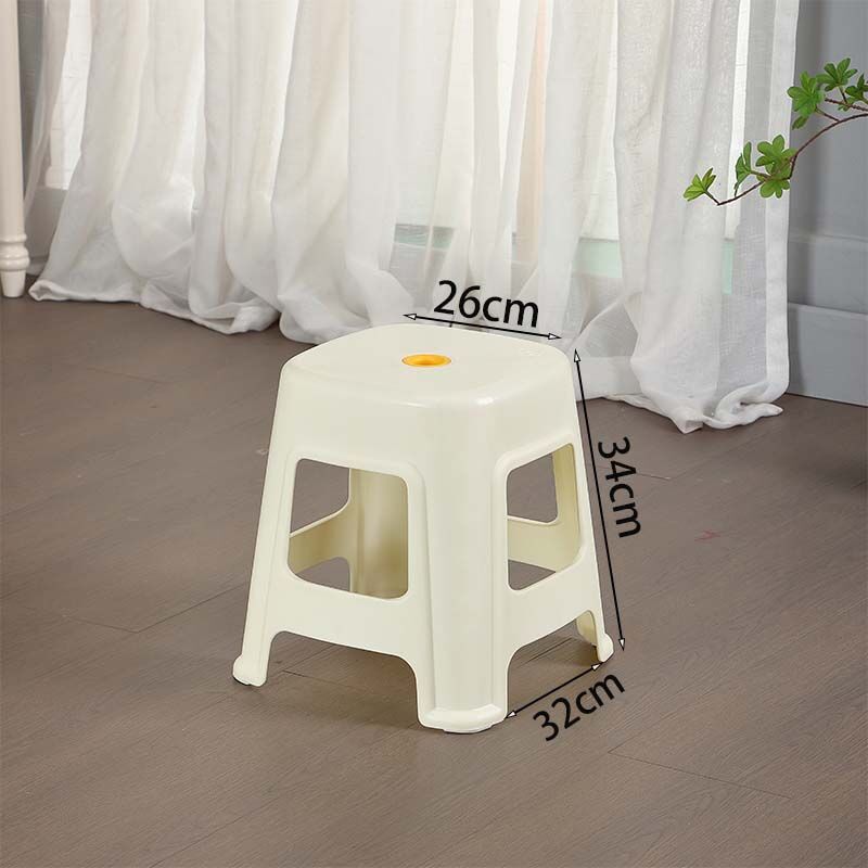 Taburetes de plástico grueso, taburetes altos para adultos, taburetes de comedor para adultos, taburetes de comedor resistentes, taburetes de goma cocinada, taburetes de comedor