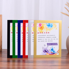 Factory Wholesale Magnetic Children's Picture Frame Wall Mount Magnetic Pouch Photo Frame Wall Sticker Frameless No Drilling