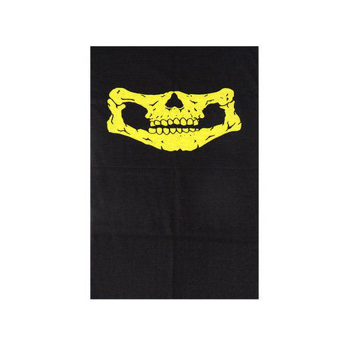 Seamless multifunctional magic headscarf, cycling mask to keep warm, Halloween props, skull and face mask