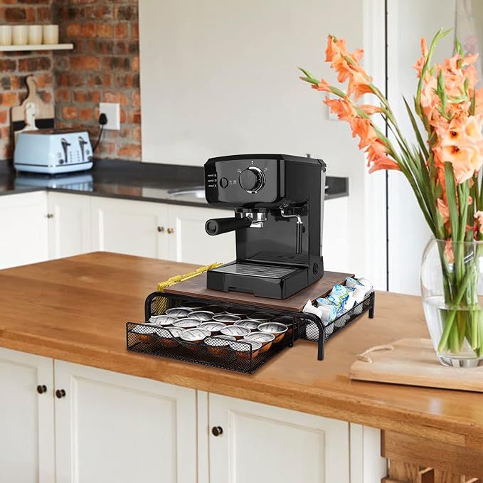 Caja de cápsulas de café, estante de cajón de café, estante de cápsulas de café, venta en caliente transfronteriza