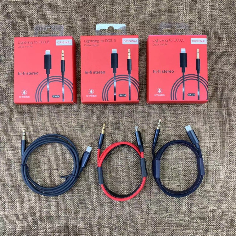 Audio cable type c to 3.5mm audio adapter foreign trade hot hi-fi audio adapter